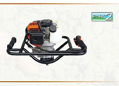 MOTOTRIVELLA a scoppio 52cc GREEN LINE AG52 PROFESSIONALE moto trivella punta