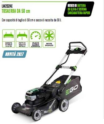 TOSAERBA RASAERBA A BATTERIA COMPLETO batteria e carica 50 CM DI TAGLIO LM2024E
