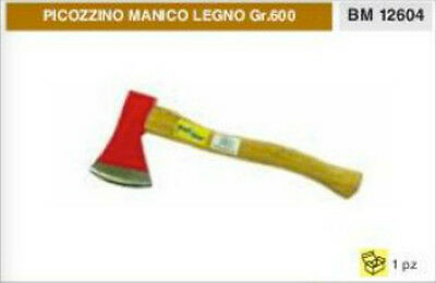ASCIA PICOZZINO spaccalegna CON MANICO IN LEGNO 600 gr PROFESSIONALE
