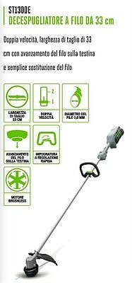 DECESPUGLIATORE A BATTERIA EGO POWER PROFESSIONALE BRUSHLESS ST1300E