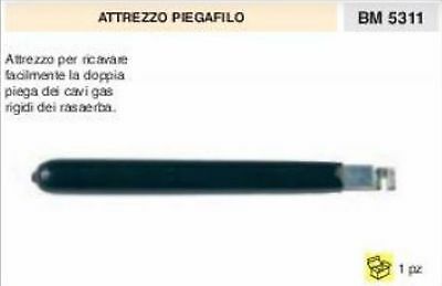 PIEGAFILO CAVO GAS RIGIDO RASAERBA attrezzo pigafili gas trattorini UNIVERSALE