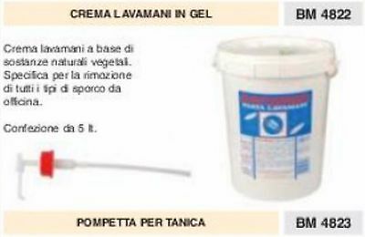 PASTA LAVAMANI IN GEL 5 LT officina casa sporco NATURALE PROFESSIONALE
