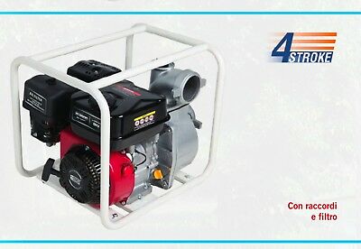 MOTOPOMPA SCOPPIO PROFESSIONALE 208cc irrorazione irroratrice irrigazione DP 80