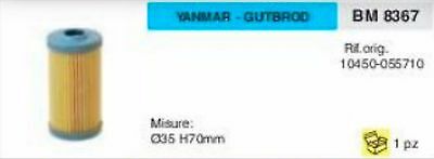 10450 - 055710 FILTRO GASOLIO MOTORE YANMAR GUTBROD Ø 35 H 70