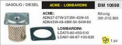 391012300 FILTRO GASOLIO ACME ADN37 37W 37/2W 43W 45 ADN45W 48 48W 54 54W 60