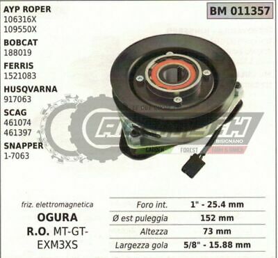 FRIZIONE ELETTROMAGNETICA OGURA MT-GT-EXM3XS Ø152mm H73mm TRATTORINO RASAERBA