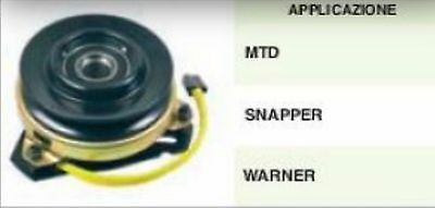 FRIZIONE ELETTROMAGNETICA TRATTORINO RASAERBA MTD SNAPPER WARNER Ø 146 H 90