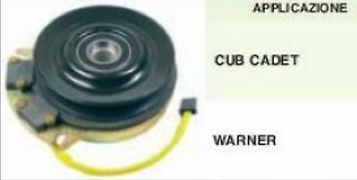 FRIZIONE ELETTROMAGNETICA TRATTORINO RASAERBA CUB CADET WARNER Ø 160 H 73