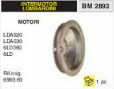 PULEGGIA AVVIAMENTO MOTORE INTERMOTOR LOMBARDINI LDA520 LDA530 6LD360 6LD Ø148
