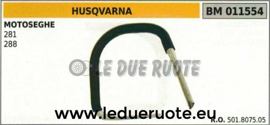 501807505 IMPUGNATURA manico tubolare manubrio MOTOSEGA HUSQVARNA 281 288