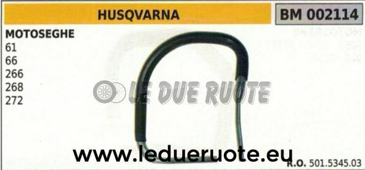 501534503 IMPUGNATURA manico tubolare MOTOSEGA HUSQVARNA 61 66 266 268 272