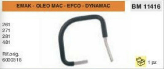 6000318 IMPUGNATURA manico MOTOSEGA EMAK OLEO MAC EFCO DYNAMAC 261 271 281 481