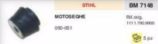 11117909900 ANTIVIBRANTE MOTOSEGA STIHL 050 051 vibrazione gommino vibrazioni