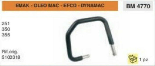 5100318 IMPUGNATURA manico MOTOSEGA EMAK OLEO MAC EFCO DYNAMAC 251 350 355