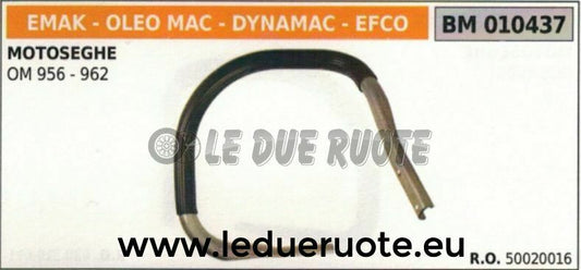 50020016 IMPUGNATURA manico tubolare MOTOSEGA EMAK OLEO MAC 956 962 EFCO DYNAMAC