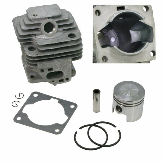 KIT CILINDRO E PISTONE DECESPUGLIATORE 33 EURO 1 Ø 36mm KASEI spinotto 9