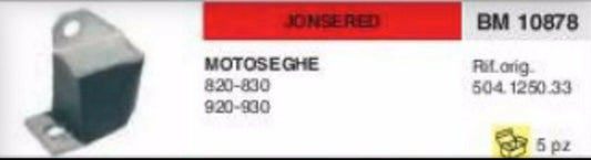 504.1250.33 ANTIVIBRANTE MOTOSEGA JONSERED 820 830 920 930 anti vibrazioni