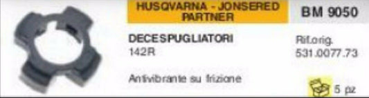 531.0077.73 ANTIVIBRANTE DECESPUGLIATORE HUSQVARNA JONSERED PARTNER 142R 142 R