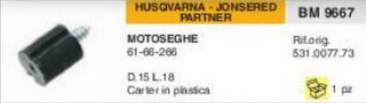 531.0077.73 ANTIVIBRANTE MOTOSEGA HUSQVARNA JONSERED PARTNER 61 68 266
