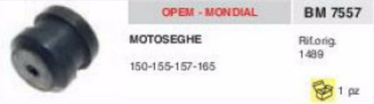 1489 ANTIVIBRANTE MOTOSEGA OPEM MONDIAL 150 155 157 165 anti vibrante vibrazioni