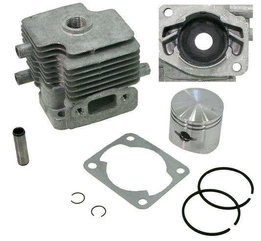 1E34FL-E-6 KIT CILINDRO E PISTONE TAGLIASIEPI tagliasiepe SLP600A KASEI Ø 34mm