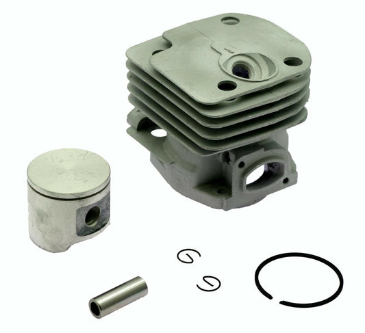 503691073 CILINDRO E PISTONE MOTOSEGA HUSQVARNA 365 Ø 48mm aspirazione tonda