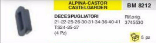 3745530 ANTIVIBRANTE DECESPUGLIATORE ALPINA CASTOR CASTELGARDEN 21 22 25 26 30