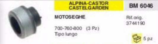 3744190 ANTIVIBRANTE MOTOSEGA ALPINA CASTOR CASTELGARDEN 700 780 800 vibrante