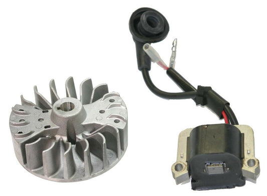 KIT BOBINA ELETTRONICA + VOLANO DECESPUGLIATORE MOTORE KASEI 330 EURO1