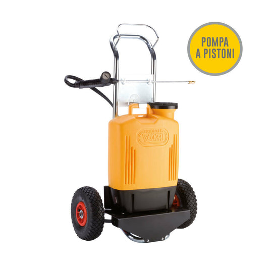 POMPA ELETTRICA diserbanti trattamenti + CARRELLO VOLPI ELETTROPLUS 15L 12V