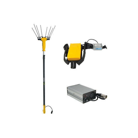 SCUOTITORE OLIVE ulivi ELETTRICO 48V VOLPI LITHIUM PLUS XL + BATTERIA ZAINO 10AH
