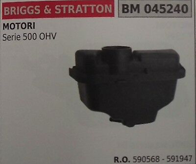 590568 591947 SERBATOIO COMPLETO MOTORE BRIGGS & STRATTON serie 500 OHV