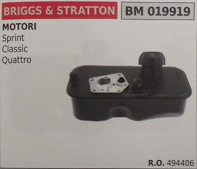 494406 SERBATOIO COMPLETO MOTORE BRIGGS & STRATTON SPRINT CLASSIC QUATTRO