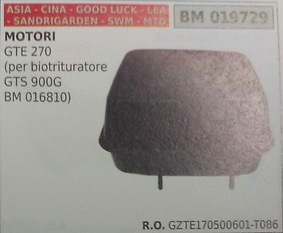 GZTE170 SERBATOIO MOTORE GTE270 asia cinese cina good luck sandrigarden mtd lea