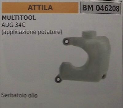 SERBATOIO OLIO DECESPUGLIATORE MULTITOOL POTATORE ATTILA ADG 34C