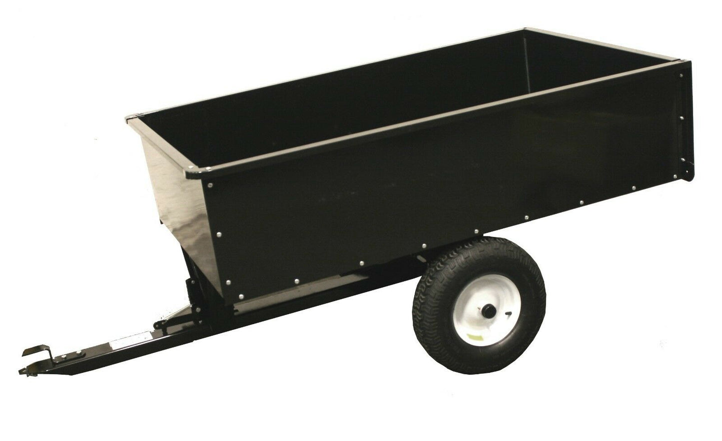 CARRELLO RIMORCHIO zincato 900L 154x55x38 cm SPONDA RIBALTABILE ESTRAIBILE