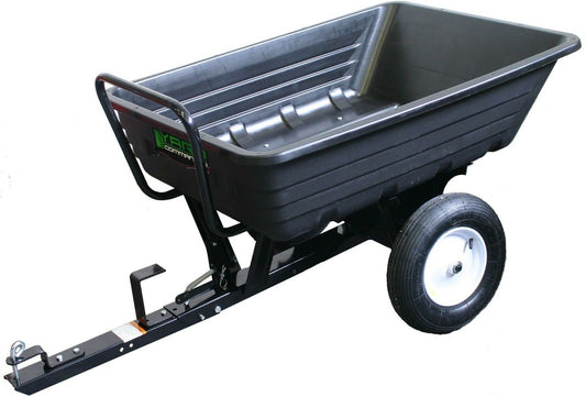 CARRELLO RIMORCHIO 300L 105x85x25 cm CON VASCA IN PVC cariola carriola