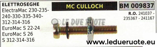 241037 235367 TENDICATENA TIRACATENA MOTOSEGA McCULLOCH ELECTRAMAC 312 314 316