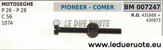 431668 + 430973 TENDICATENA TIRACATENA MOTOSEGA PIONEER COMER 1074 P26 P28 C56