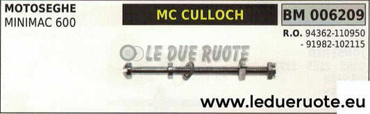 94362 110905 91982 102115 TENDICATENA TIRACATENA MOTOSEGA McCULLOCH MINIMAC 600