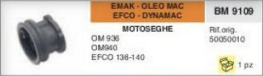 50050010 COLLETTORE ASPIRAZIONE MOTOSEGA DYNAMAK EFCO 136 140 OLEOMAC OM 936 940