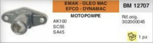 COLLETTORE FLANGIA TERMICA MOTOPOMPA EMAK OLEO MAC EFCO DYNAMAC AK100 SC55 SA45