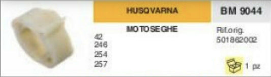 501862002 COLLETTORE ASPIRAZIONE MOTOSEGA HUSQVARNA 42 246 254 257