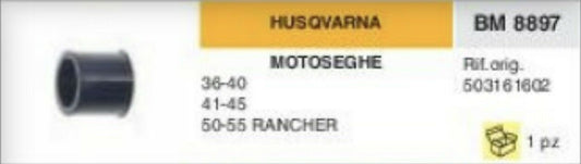 503161602 COLLETTORE ASPIRAZIONE MOTOSEGA HUSQVARNA 36 40 41 45 50 55 RANCHER