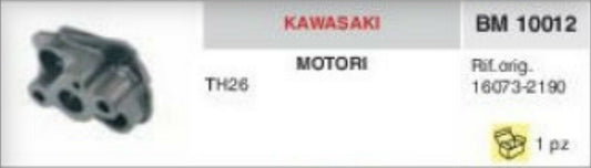 16073-2190 COLLETTORE ASPIRAZIONE FLANGIA TERMICA MOTORE KAWASAKI TH26 TH 26