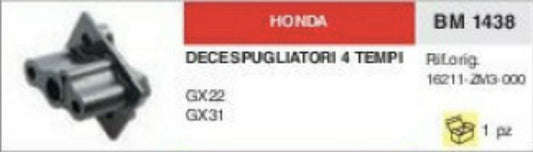 COLLETTORE FLANGIA TERMICA DECESPUGLIATORE HONDA 4T GX22 GX31 GX 22 31