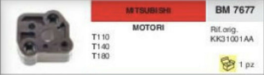COLLETTORE ASPIRAZIONE FLANGIA TERMICA MOTORE MITSUBISHI T110 T140 T180