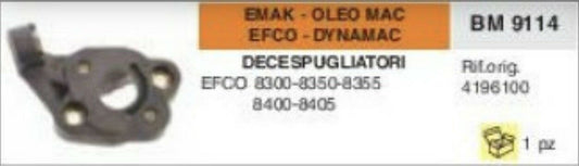 4196100 COLLETTORE FLANGIA TERMICA DECESPUGLIATORE EFCO 8300 8350 8355 8400 8405