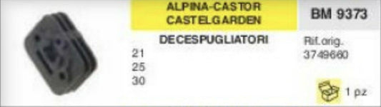 COLLETTORE ASPIRAZIONE DECESPUGLIATORE ALPINA CASTOR CASTELGARDEN 21 25 30