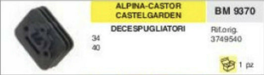 3749540 COLLETTORE ASPIRAZIONE DECESPUGLIATORE ALPINA CASTOR CASTELGARDEN 34 40